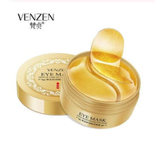 Load image into Gallery viewer, black pearl Collagen eye mask anti wrinkle sleeping eye patch dark circles eye bags remover gold gel mask Eye care 60PCS