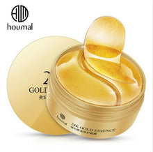 Load image into Gallery viewer, black pearl Collagen eye mask anti wrinkle sleeping eye patch dark circles eye bags remover gold gel mask Eye care 60PCS