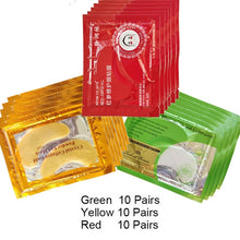 Load image into Gallery viewer, Beauty Cosmetics Women Crystal Collagen Patches For Eye Remove dark eye circles Eye Mask Skin Care