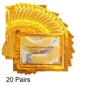 Beauty Cosmetics Women Crystal Collagen Patches For Eye Remove dark eye circles Eye Mask Skin Care